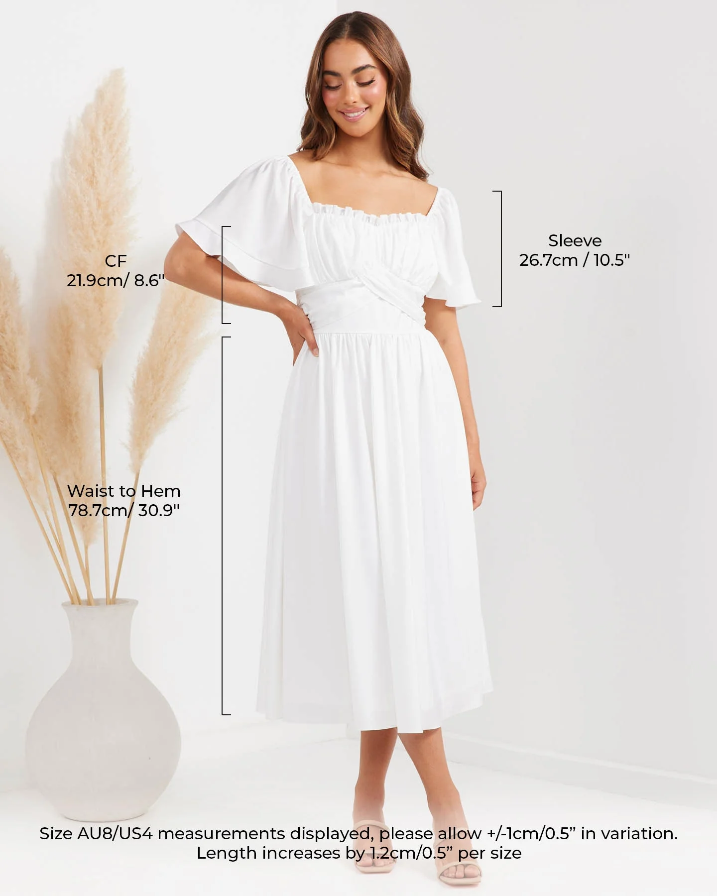 Kay Dress-White