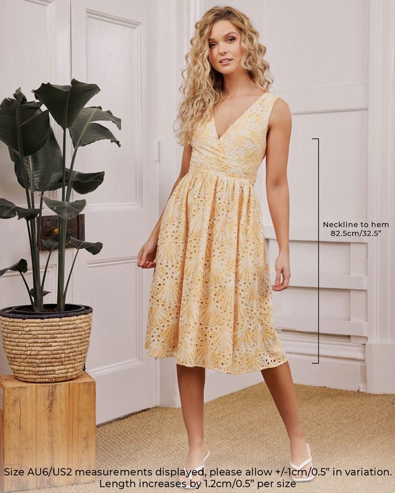 Nora Dress - Yellow