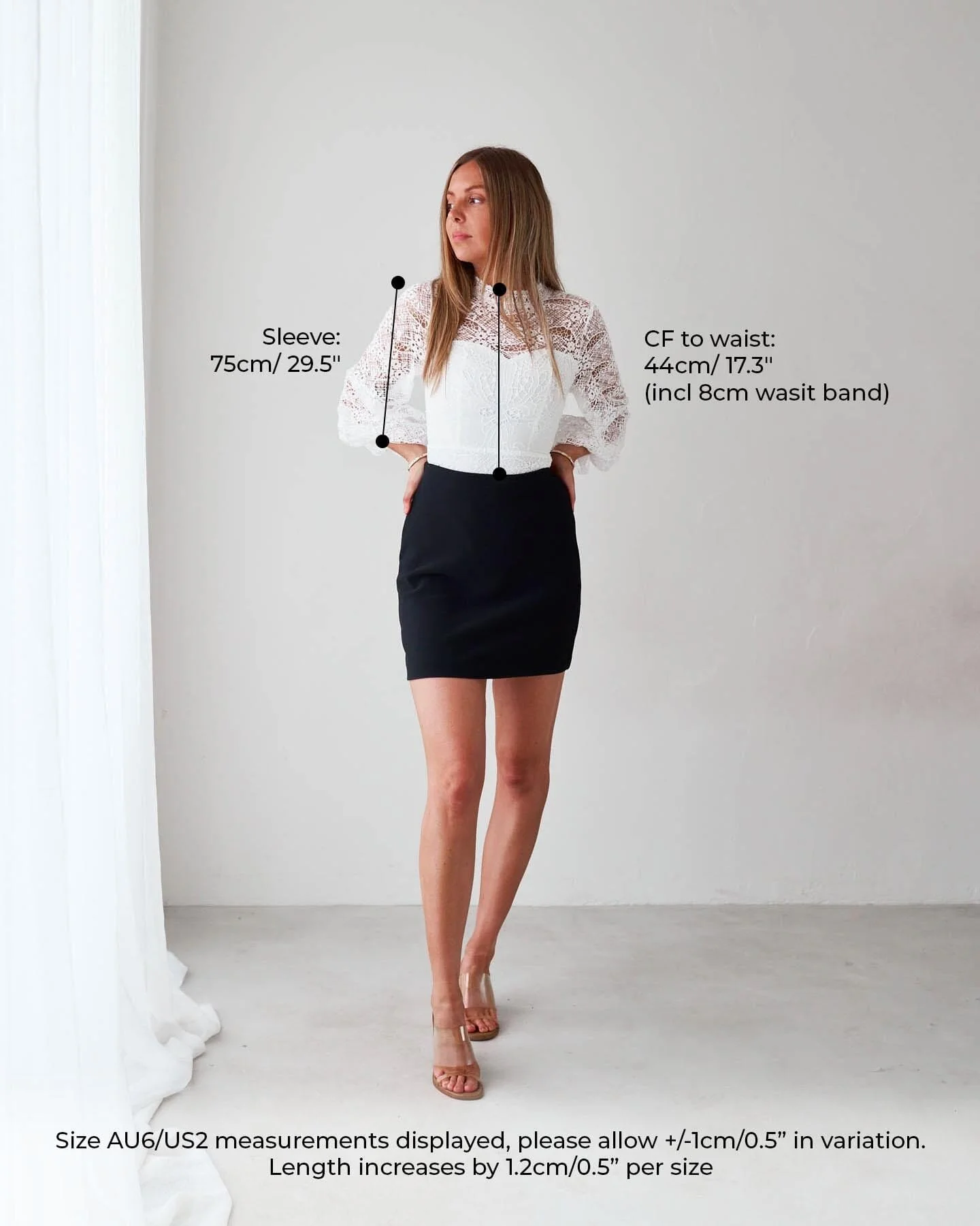 Jaime Bodysuit-White