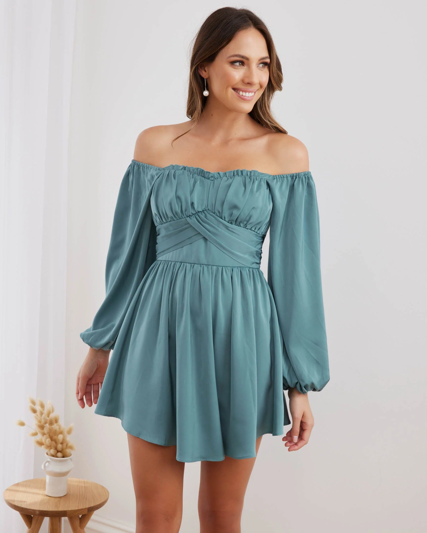 Riviera Dress - Teal