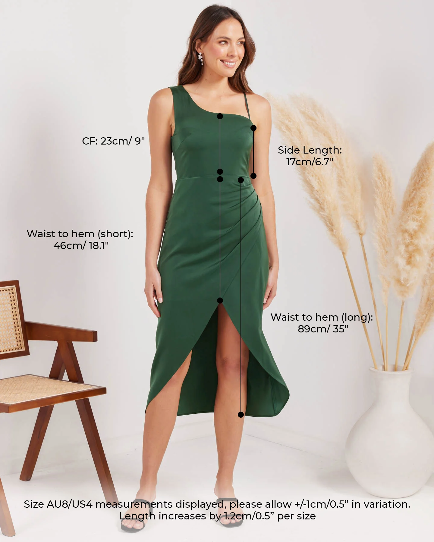 Suri Dress-Green