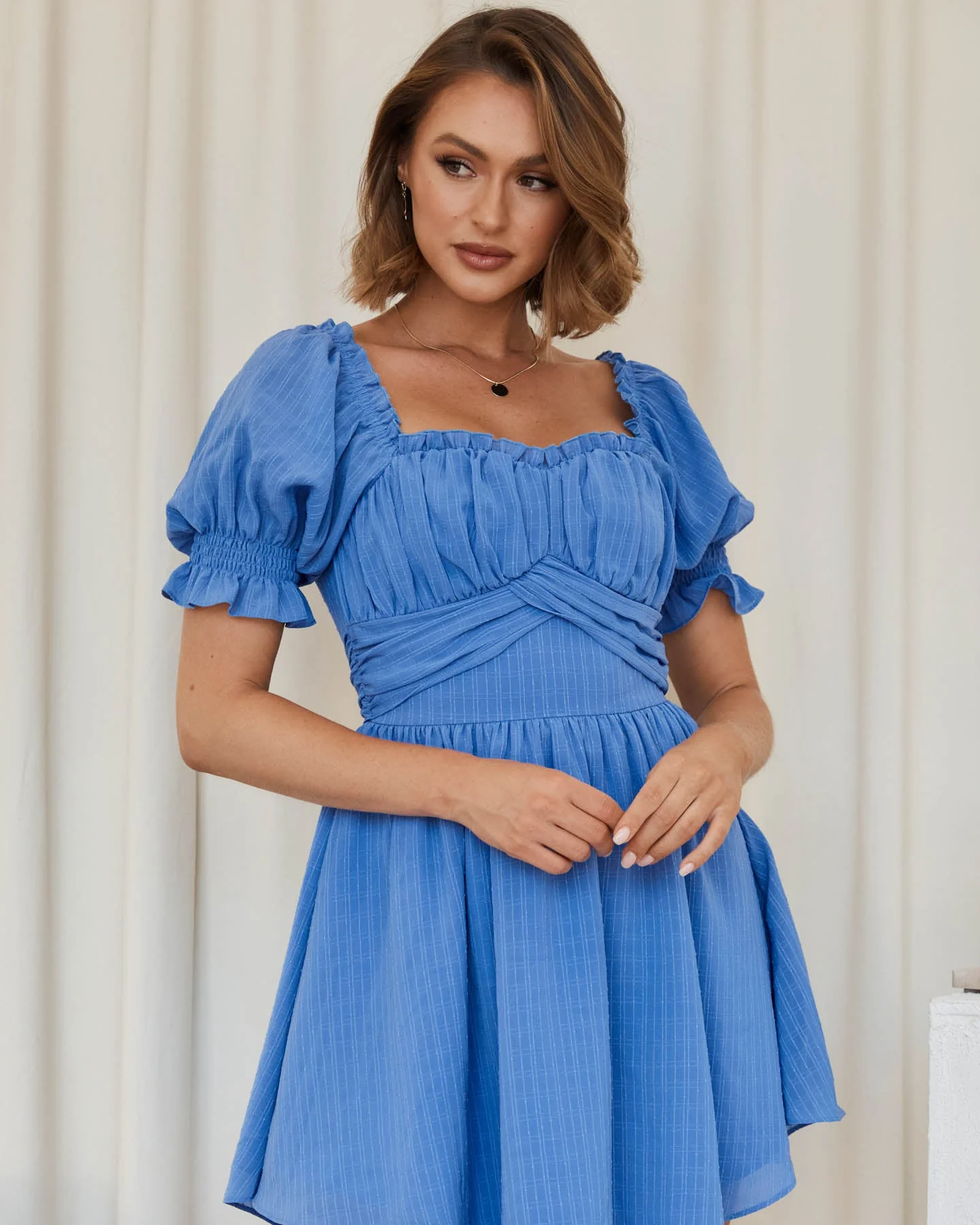 Tyra Dress - Blue