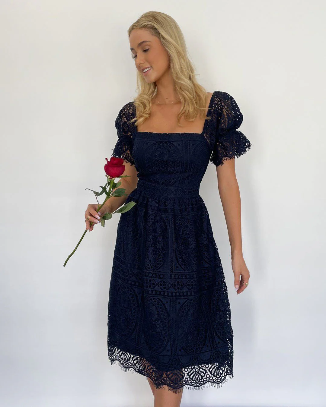 Remie Dress - Deep Navy