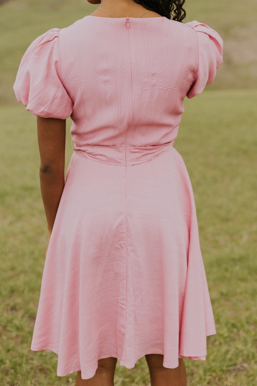 Francesca Puff Sleeve MOM Dress