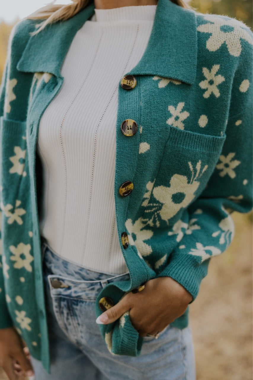 The Alice Floral Cardigan