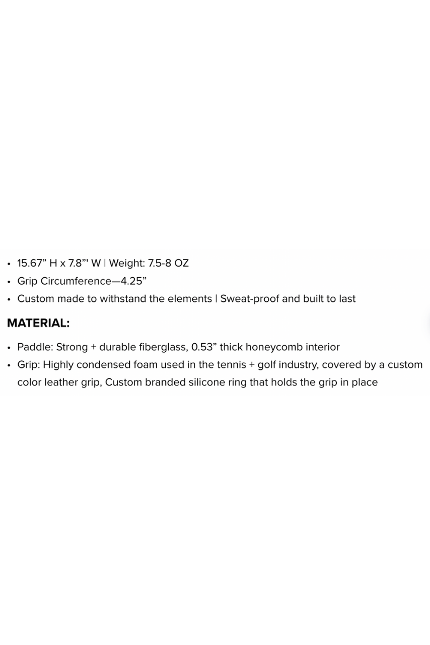 Zion Pickleball Paddle