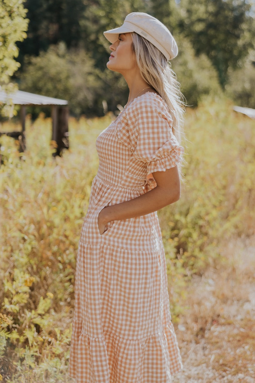 Sweet Heart Gingham Dress