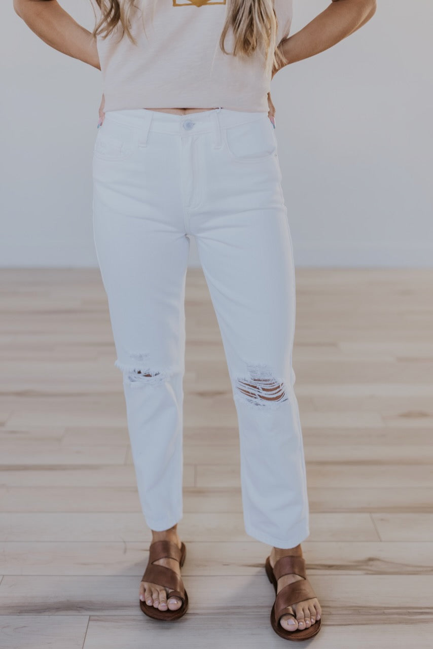 I’m Proud of You High Rise Distressed Jeans