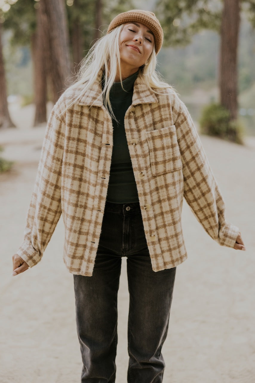 Seeing Double Plaid Shacket