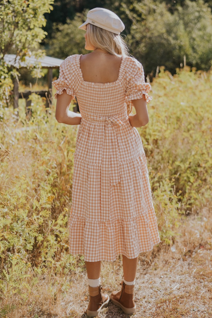 Sweet Heart Gingham Dress