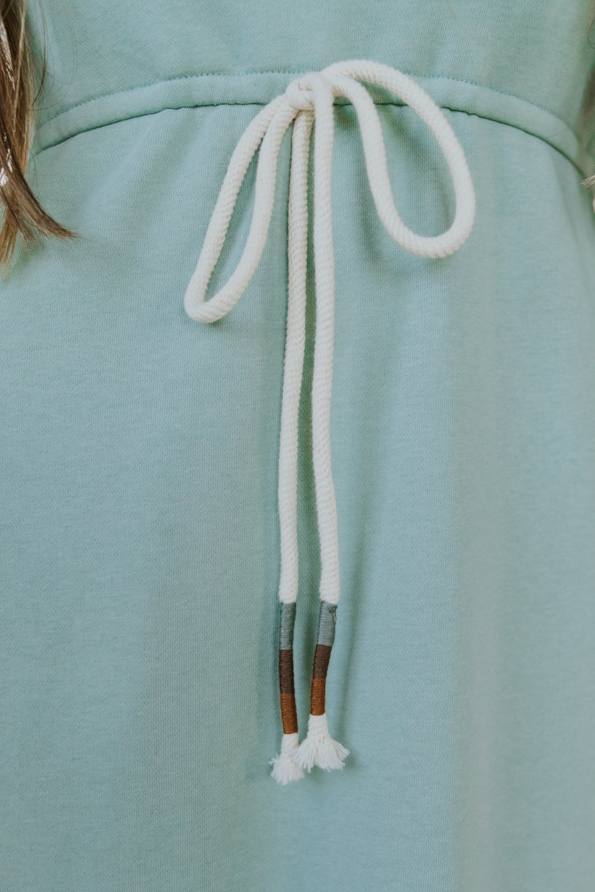 The Goldie Drawstring MOM Dress