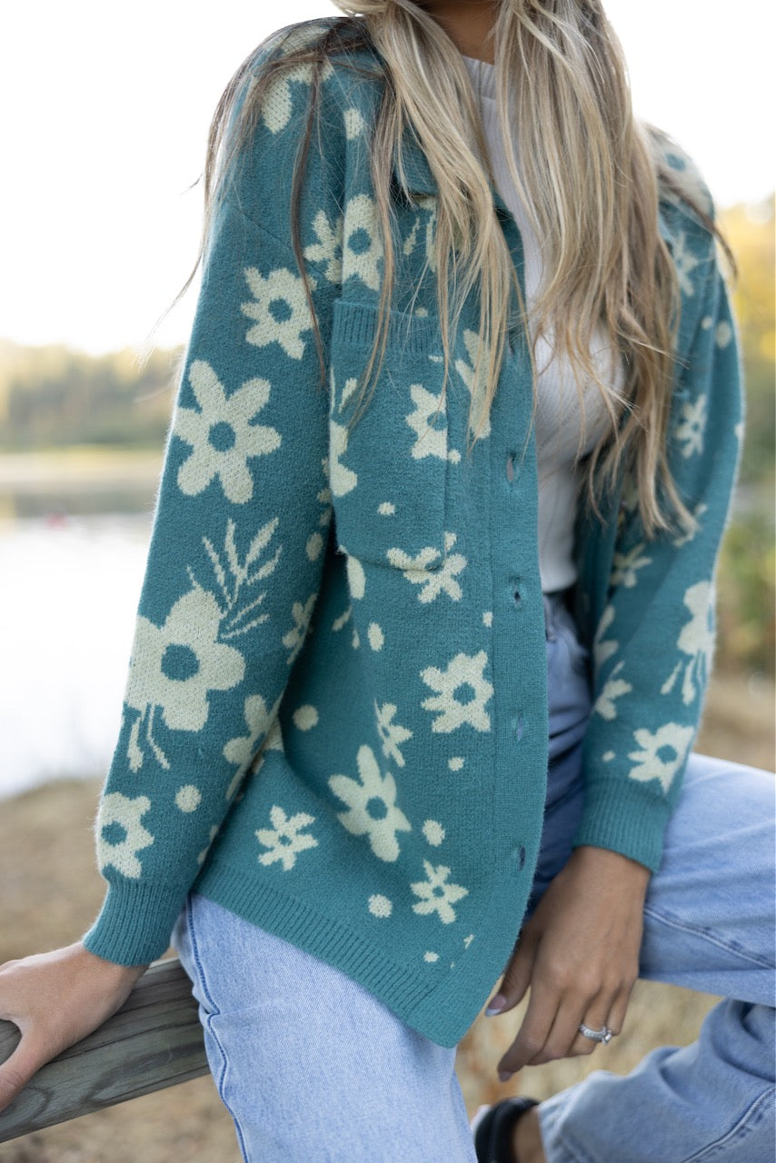 The Alice Floral Cardigan