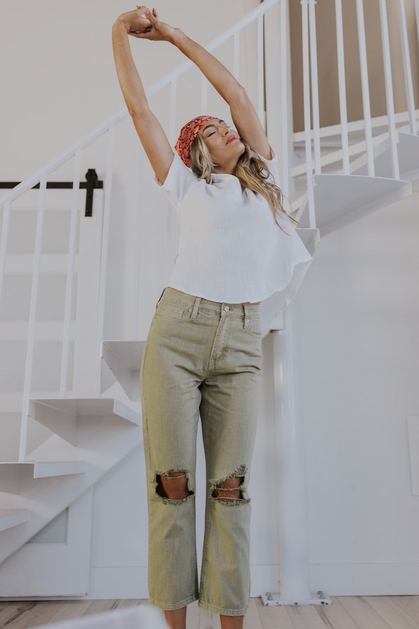 Misty Collared Blouse