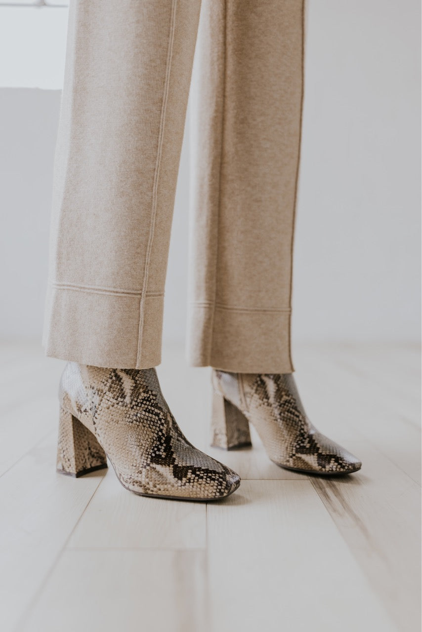 Moved On Snake Boots