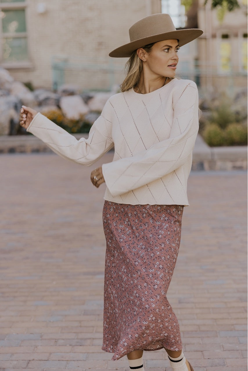 Living In A Dream Bell Sleeve Sweater