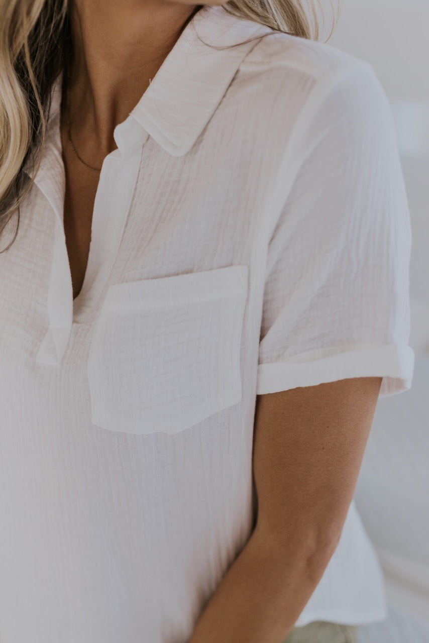 Misty Collared Blouse