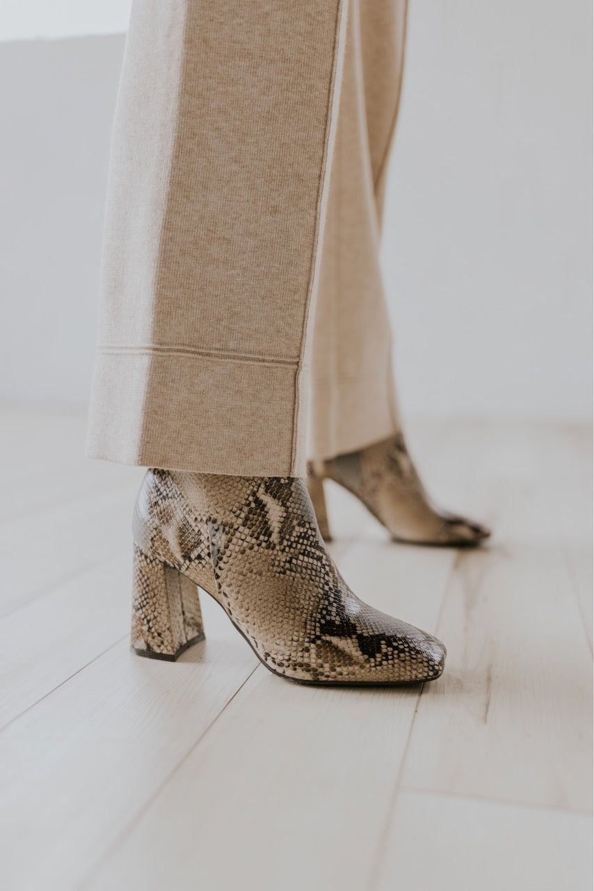 Moved On Snake Boots