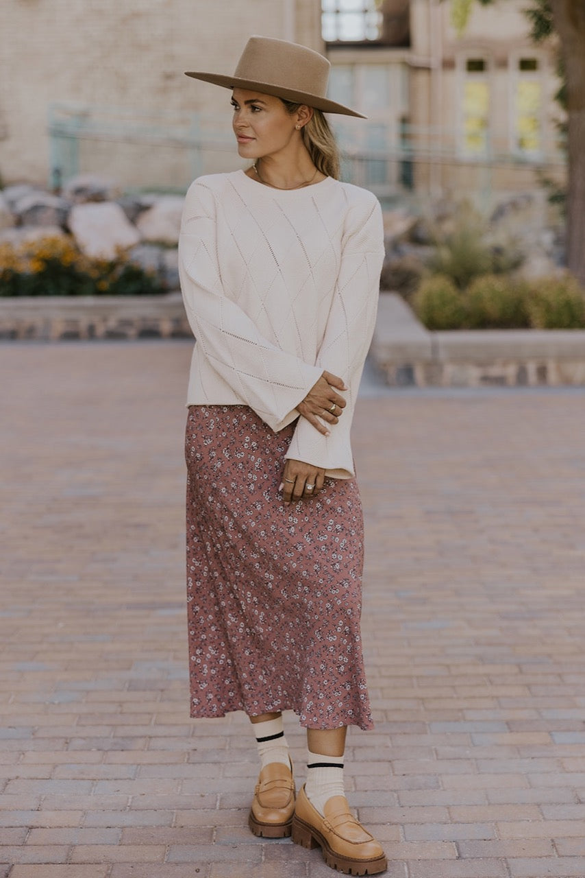 Living In A Dream Bell Sleeve Sweater