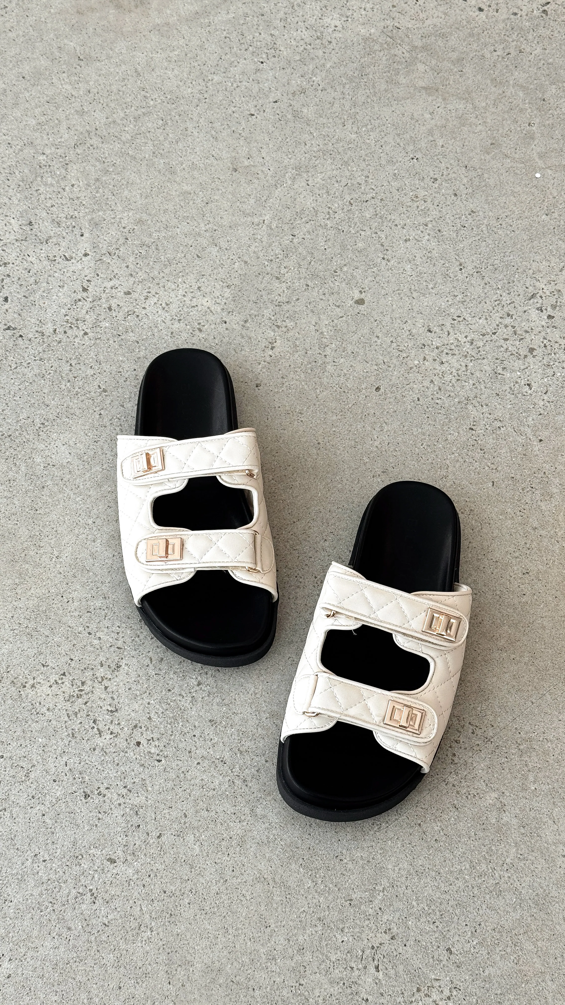 Ailee Sandal - Bone / Black