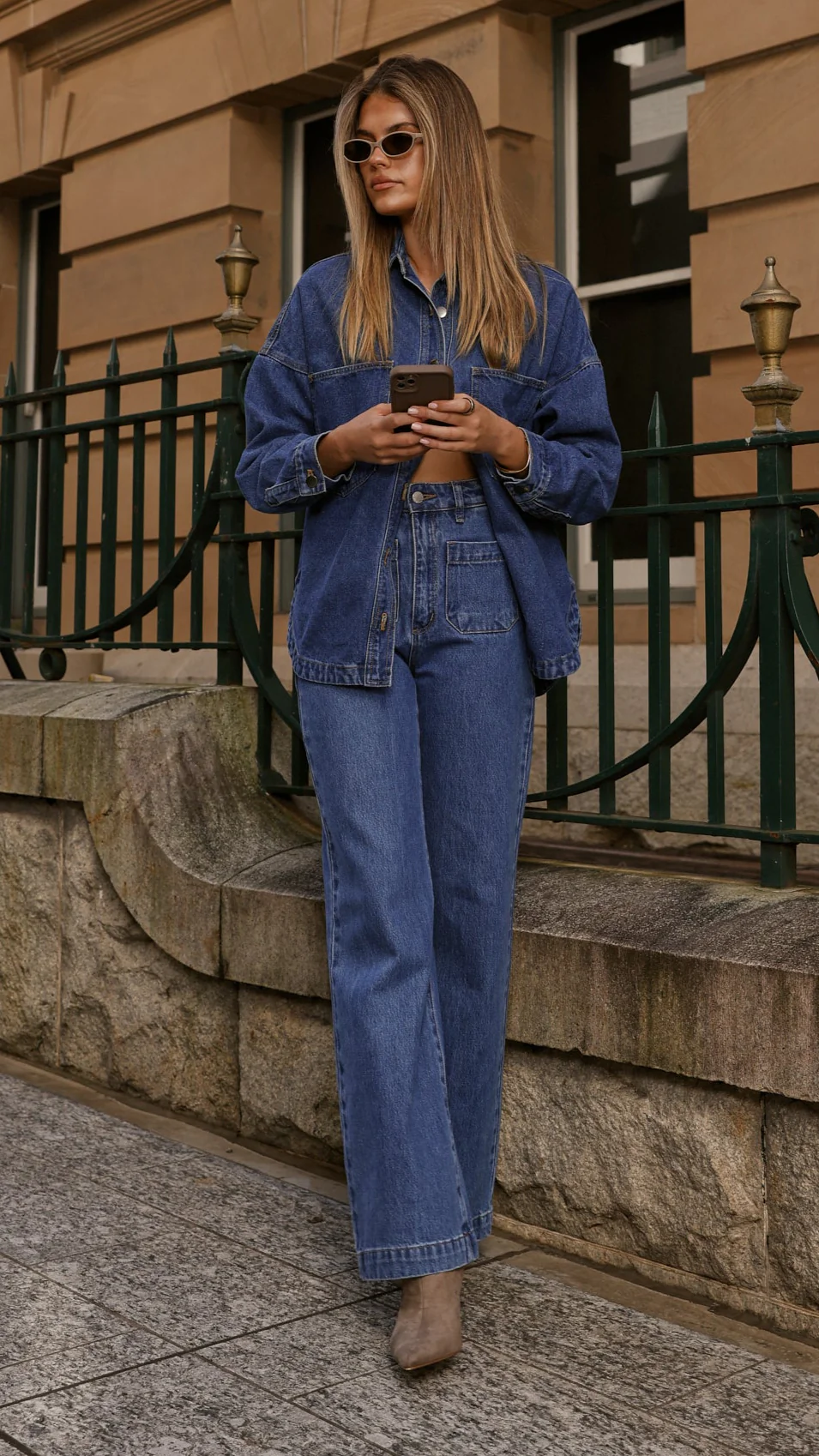 Ensley Denim Jacket - Dark Denim