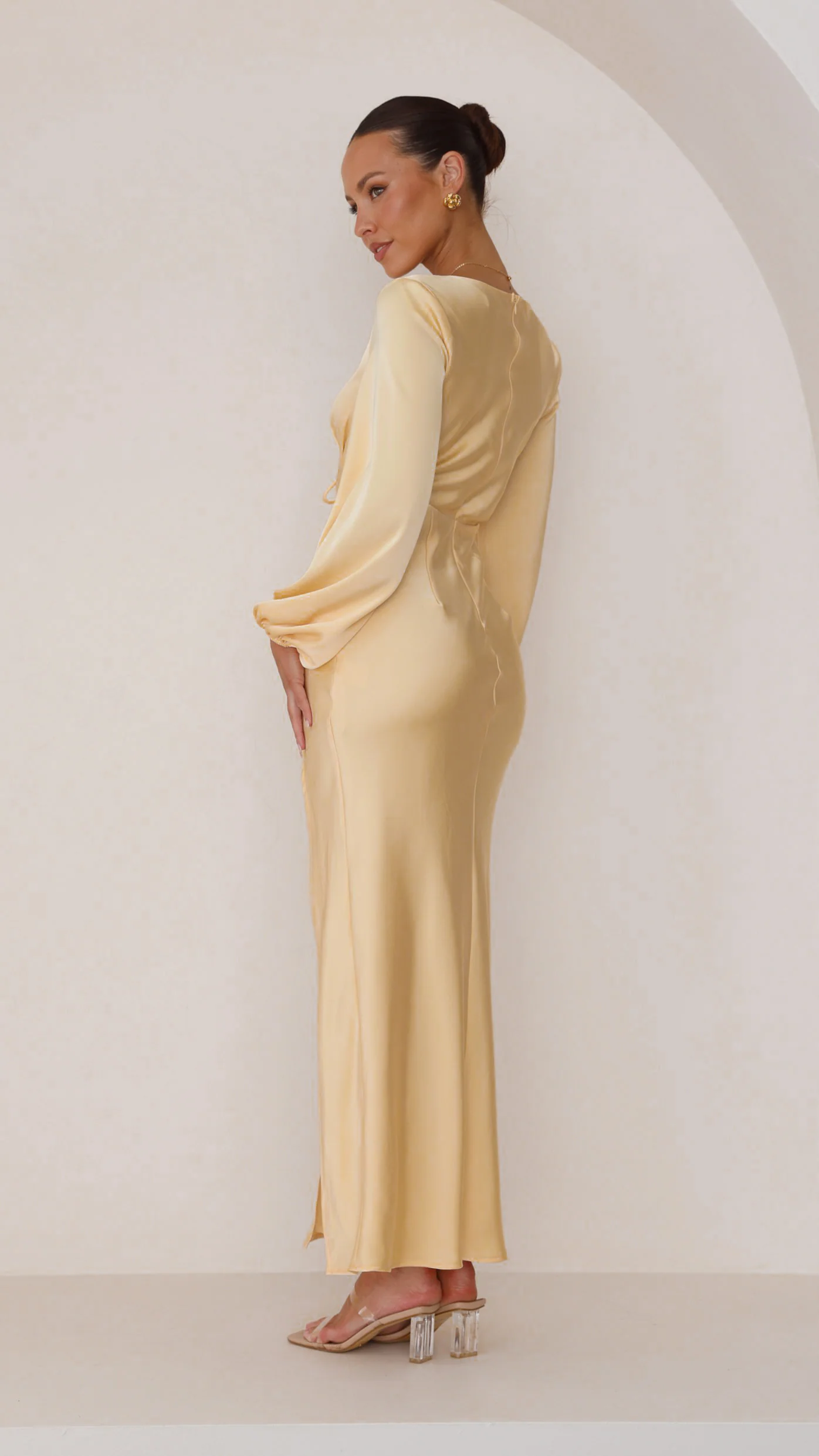 Brigitte Maxi Dress - Yellow