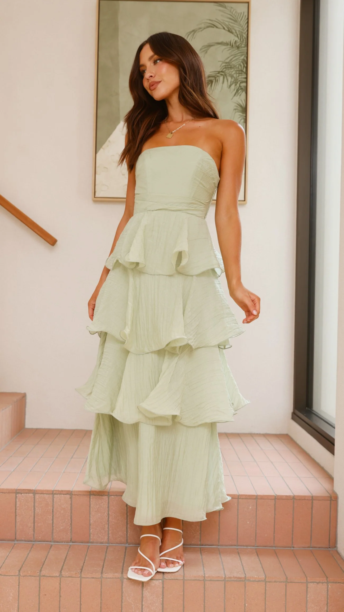 Lanica Maxi Dress - Sage