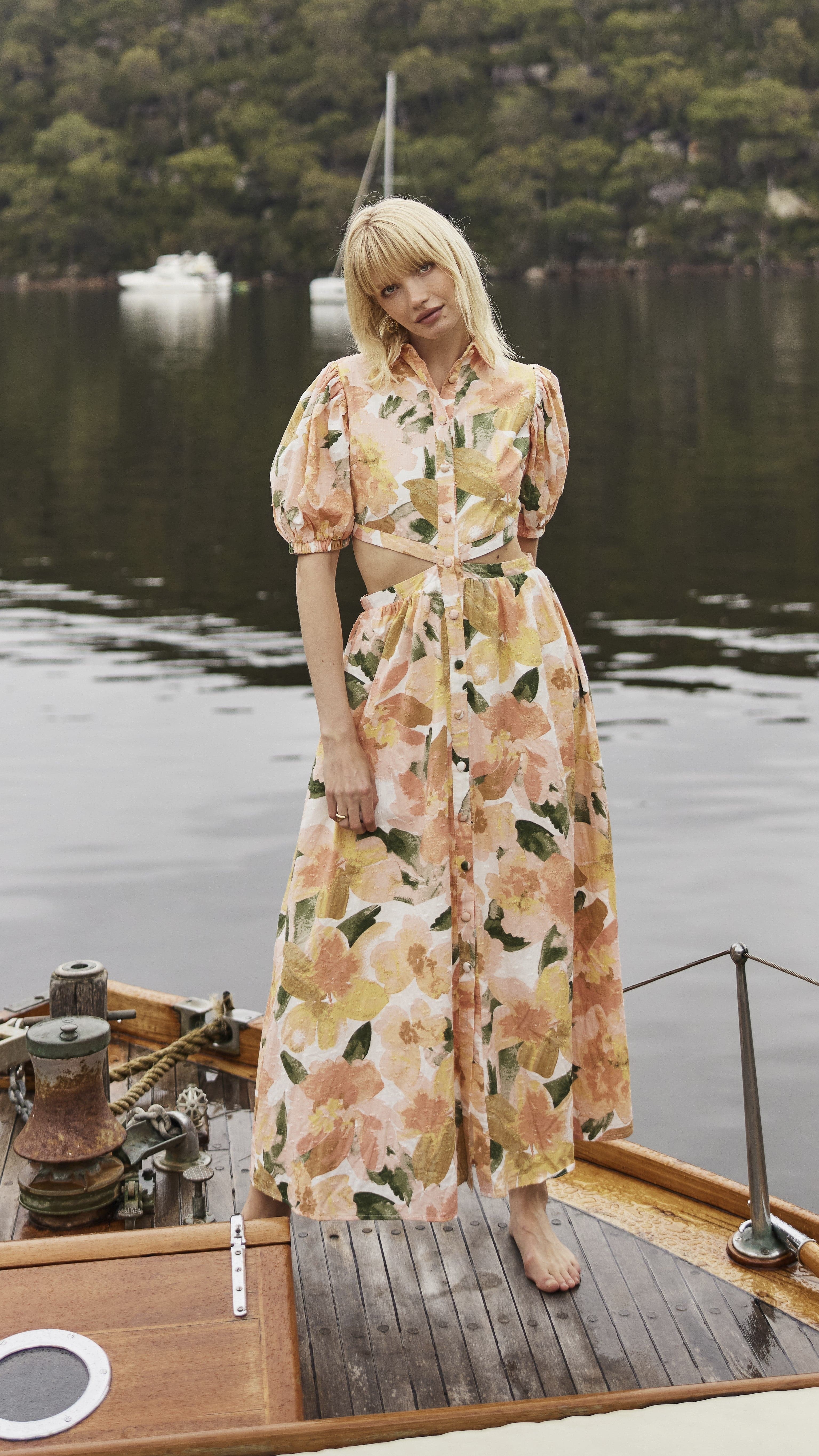 Kylo Midi Dress - Mallorca Floral