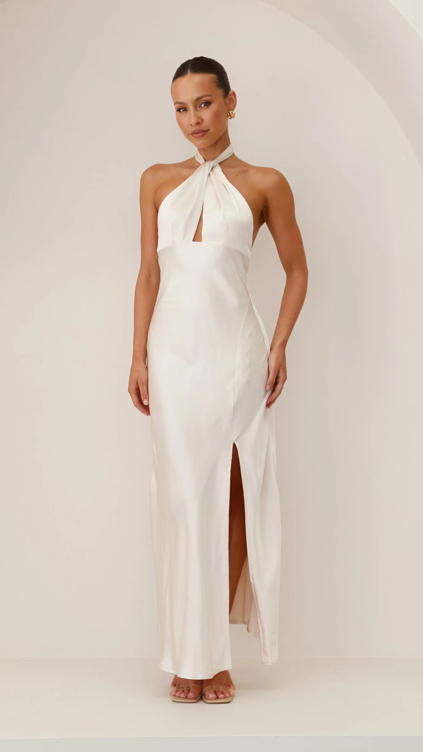 Amalia Maxi Dress - Champagne