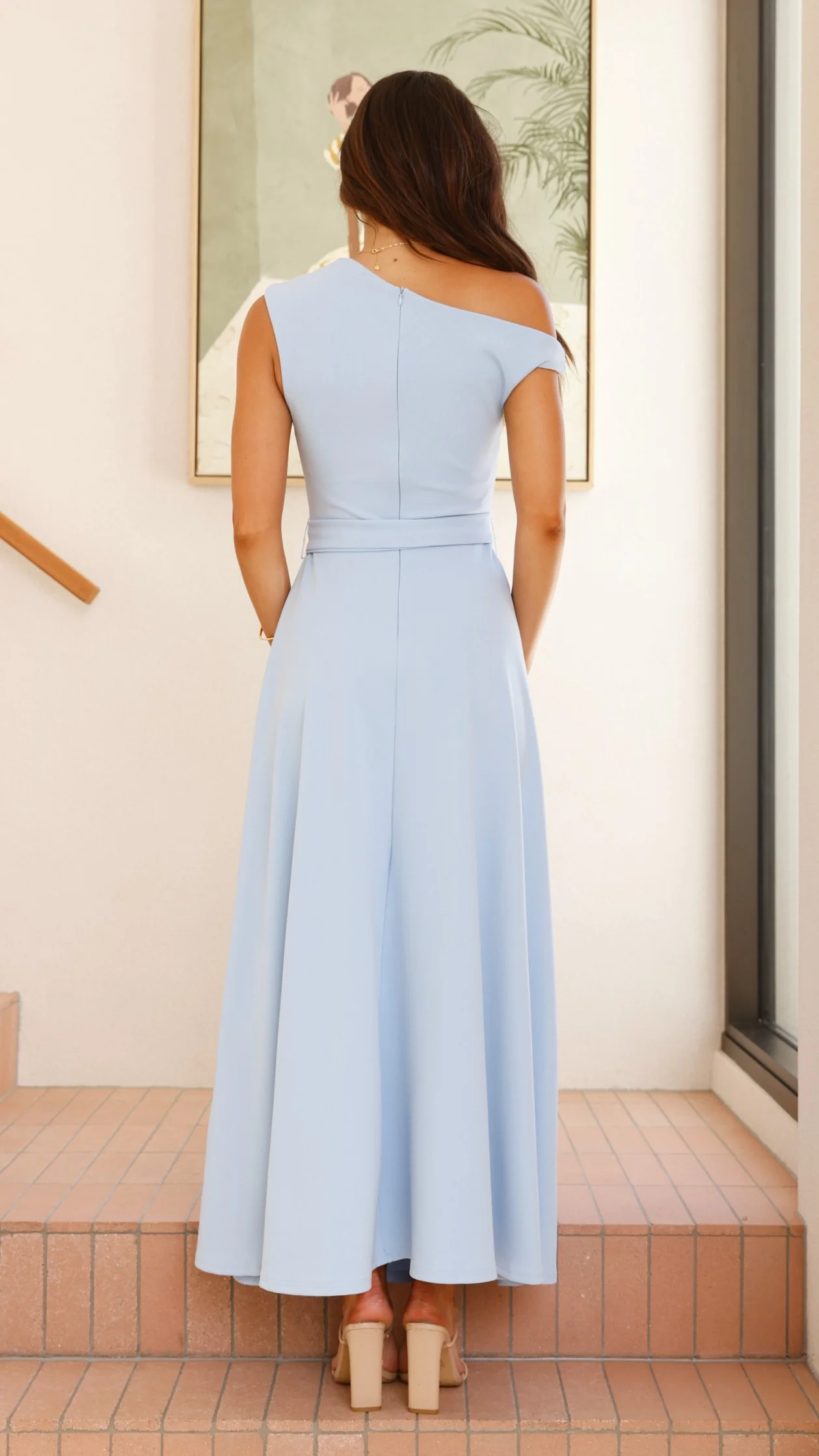 Gemma Maxi Dress - Baby Blue