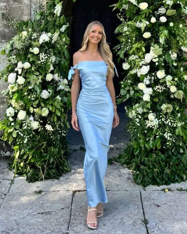 Frida Maxi Dress - Blue