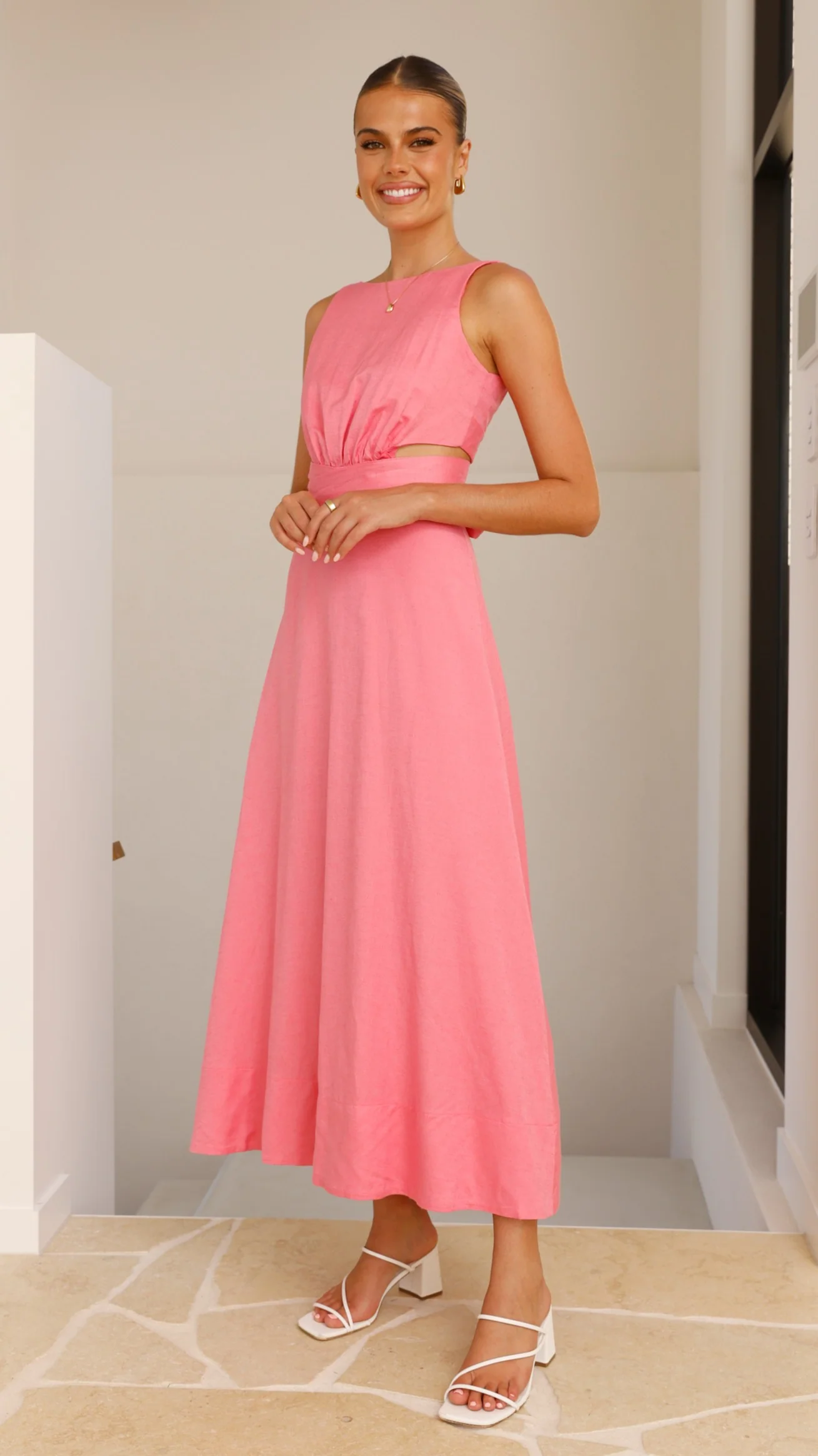 Kimberley Maxi Dress - Pink