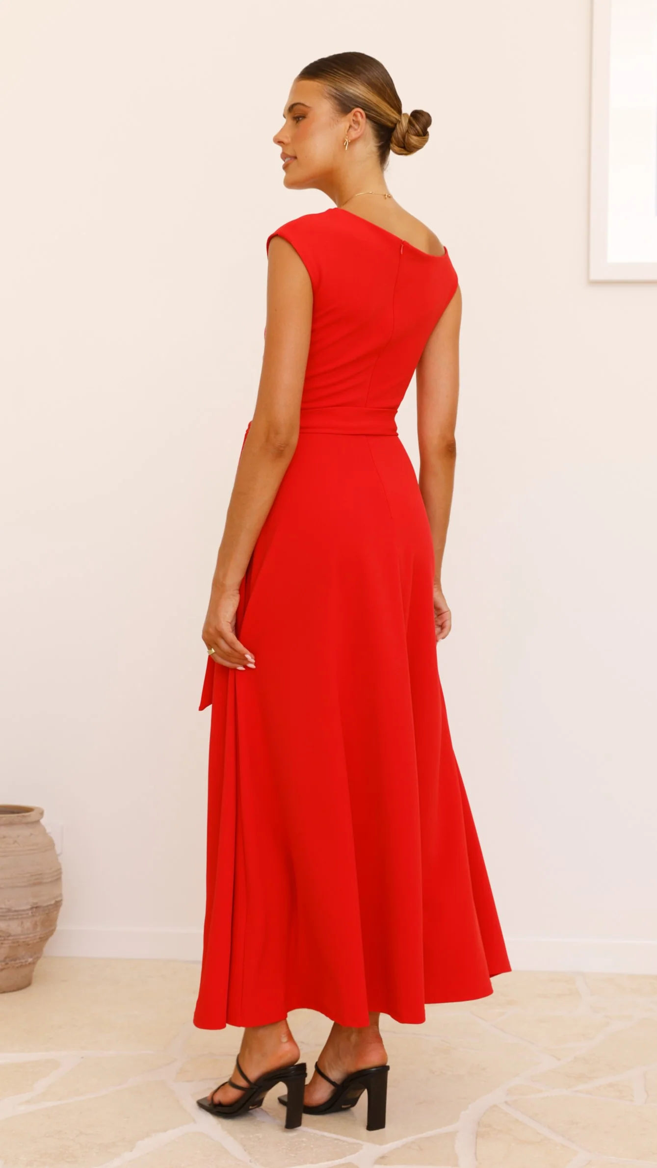 Gemma Maxi Dress - Red