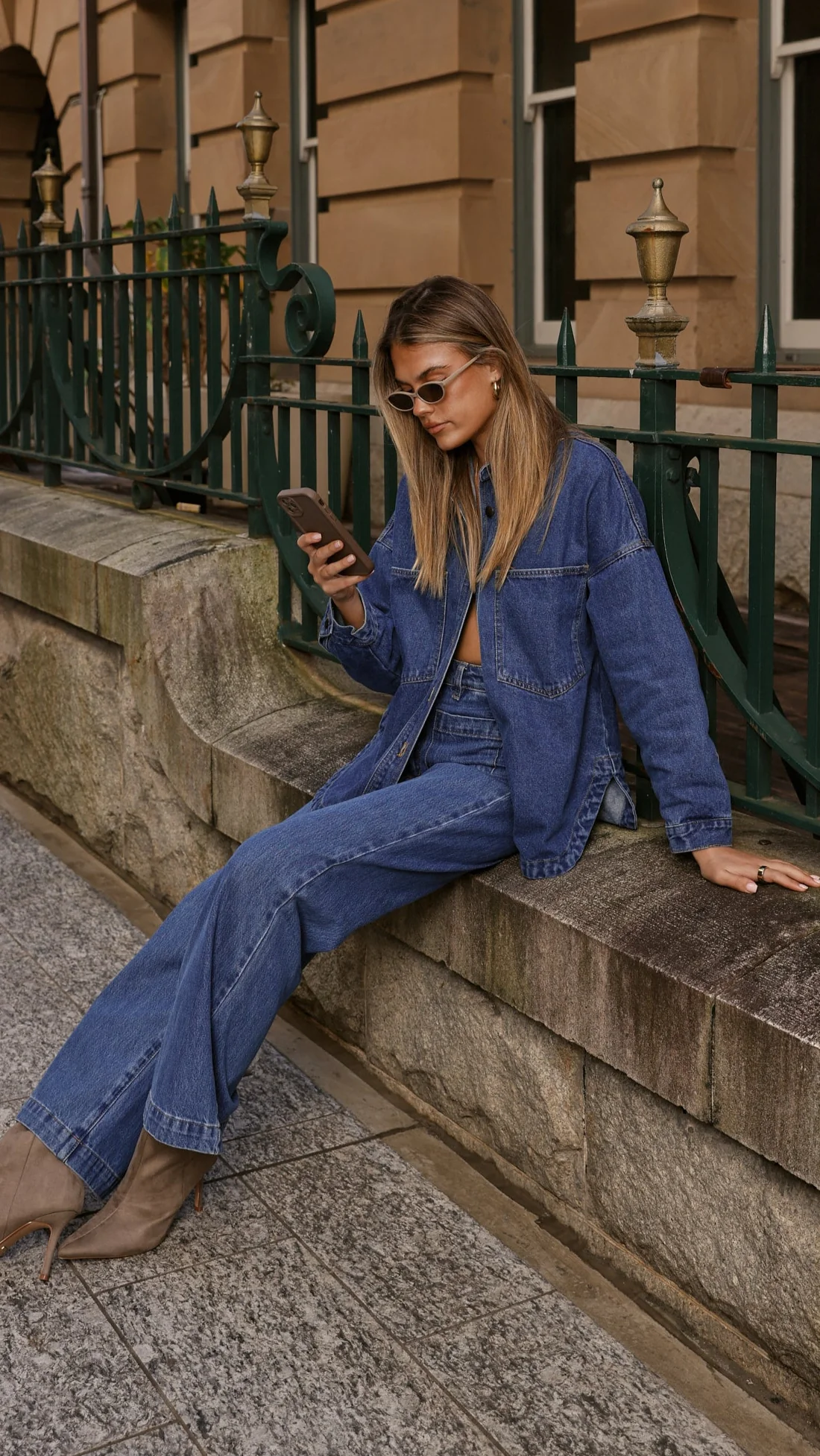 Ensley Denim Jacket - Dark Denim