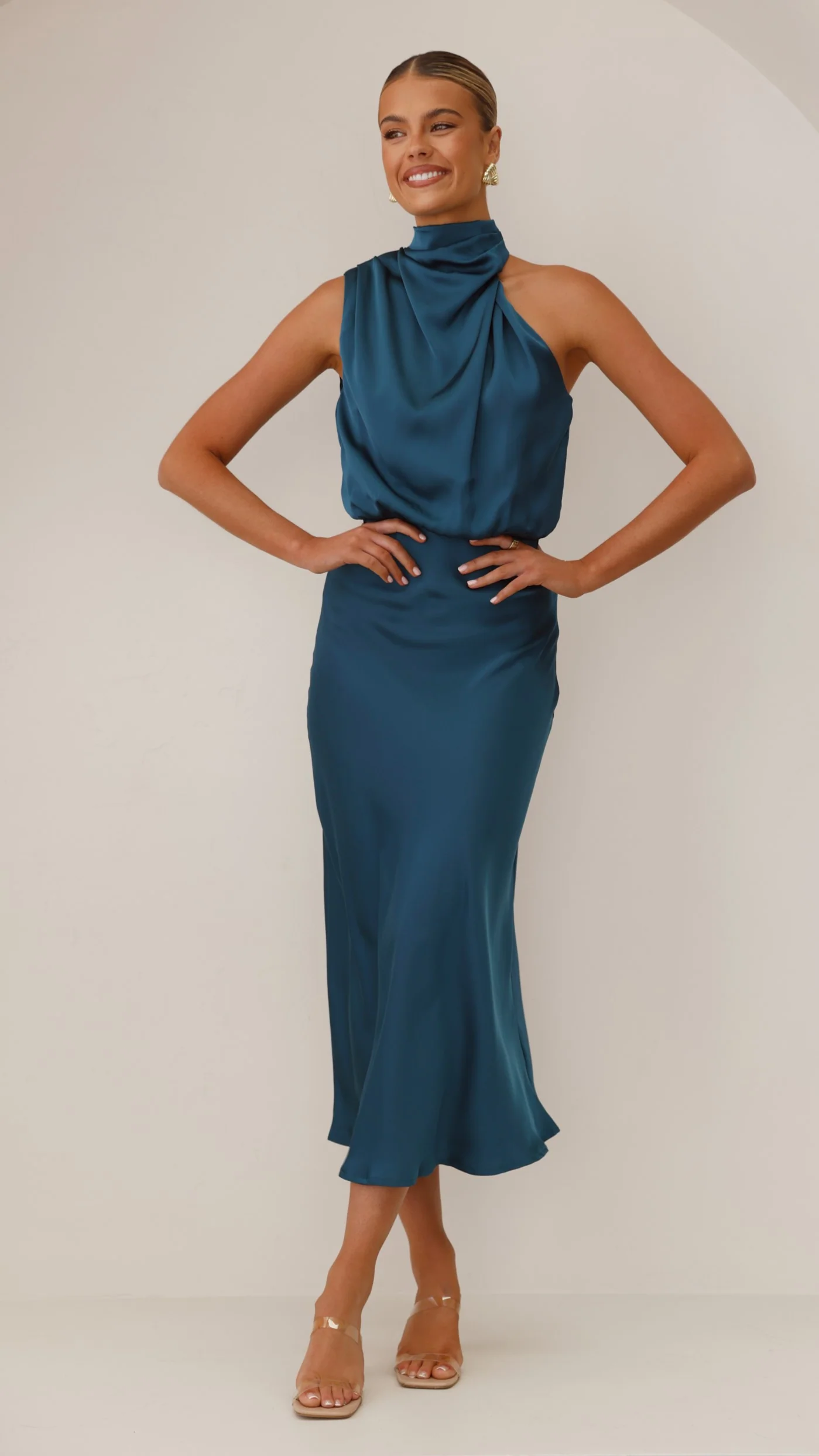 Esther Maxi Dress - Teal