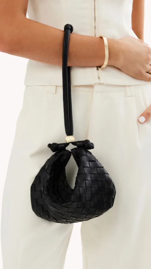 Kacey Handle Bag - Black