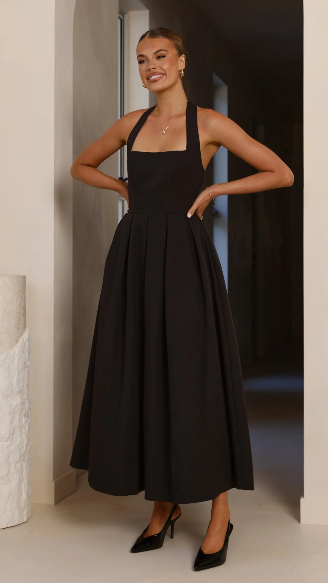 Kristen Maxi Dress - Black