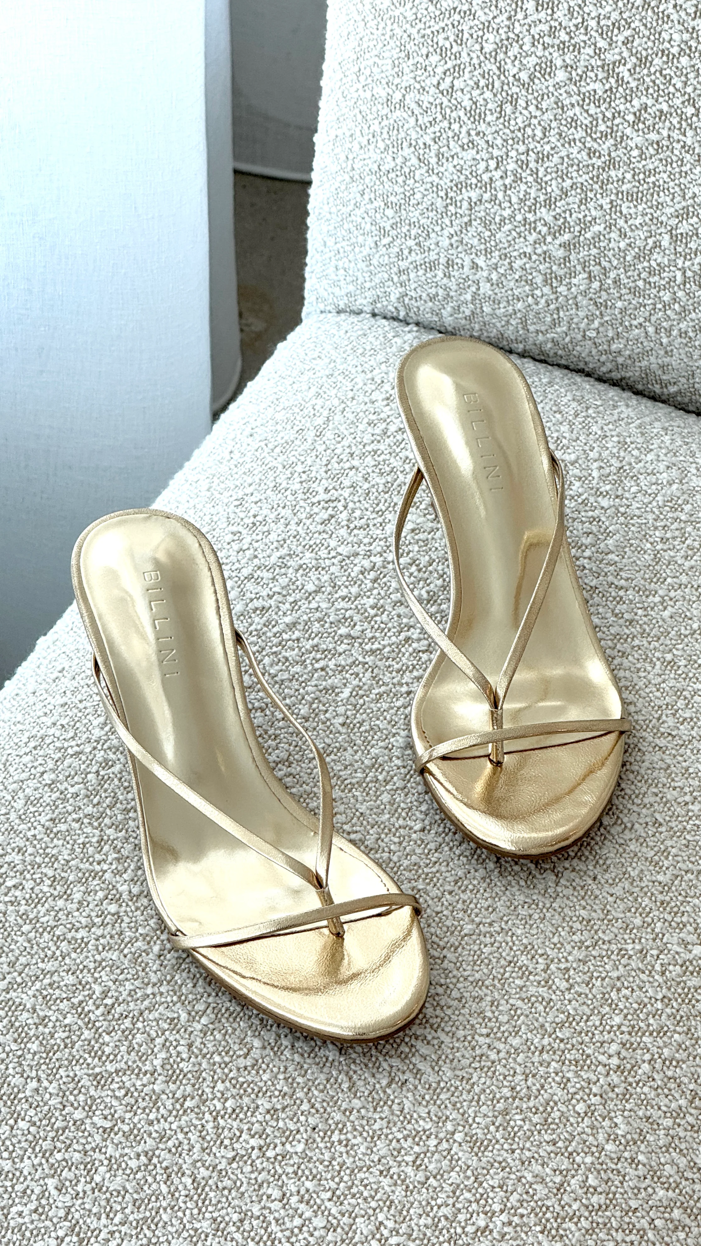 Gillie Heel - Gold Metallic