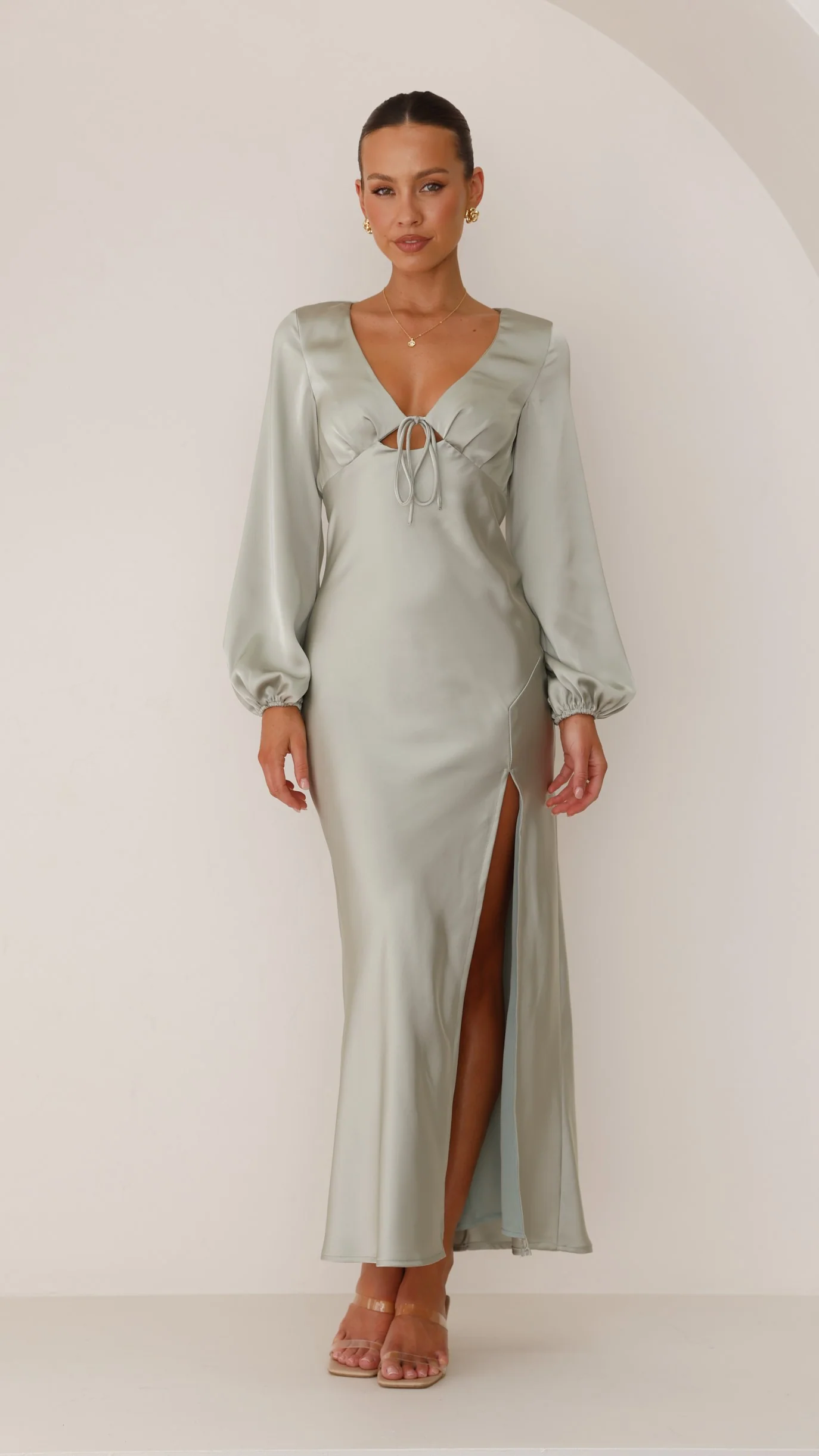 Brigitte Maxi Dress - Olive