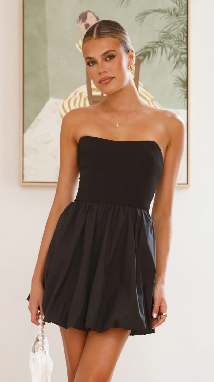 Dandy Mini Dress - Black