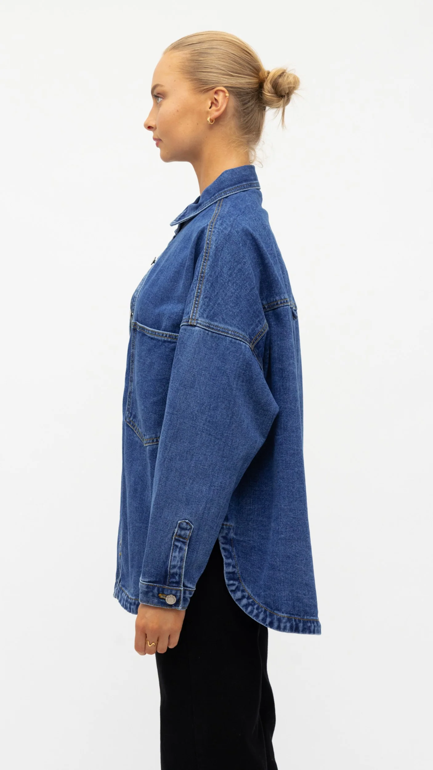 Ensley Denim Jacket - Dark Denim