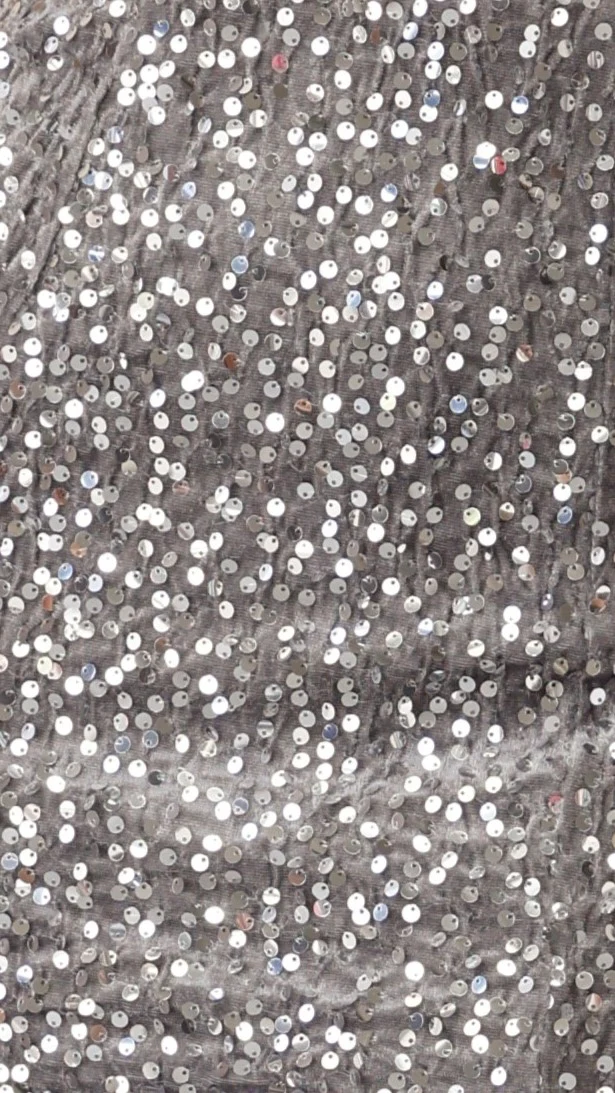 Cadelaria Sequin Mini Dress - Silver