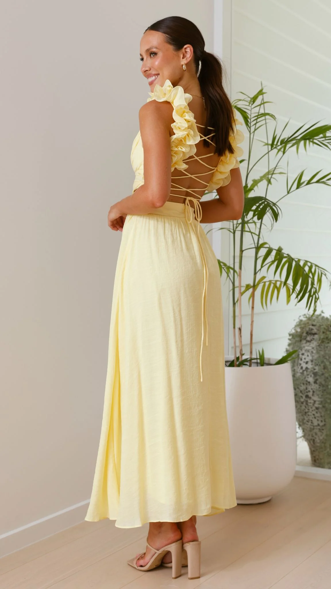 Galilhai Maxi Dress - Yellow