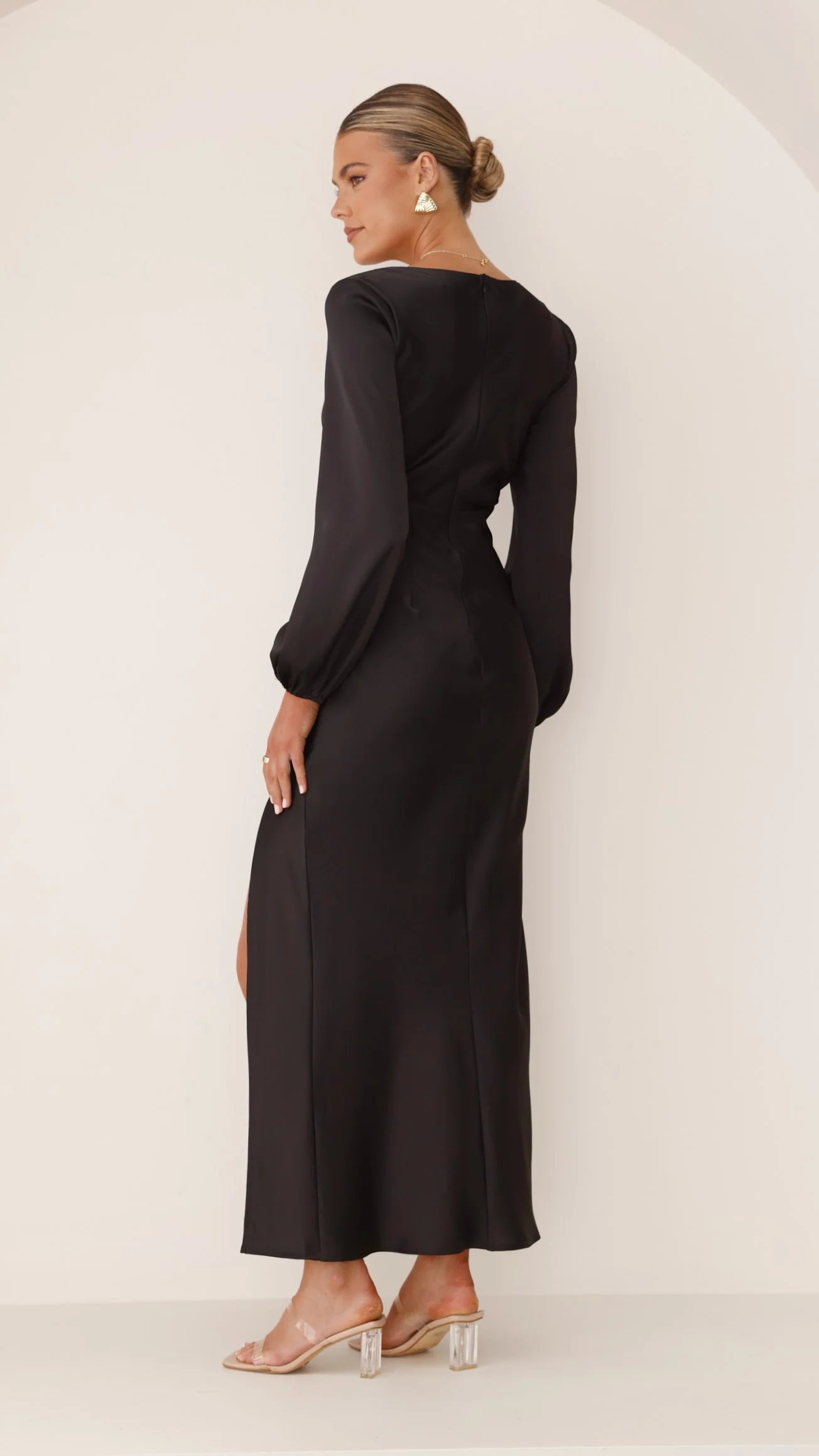 Brigitte Maxi Dress - Black