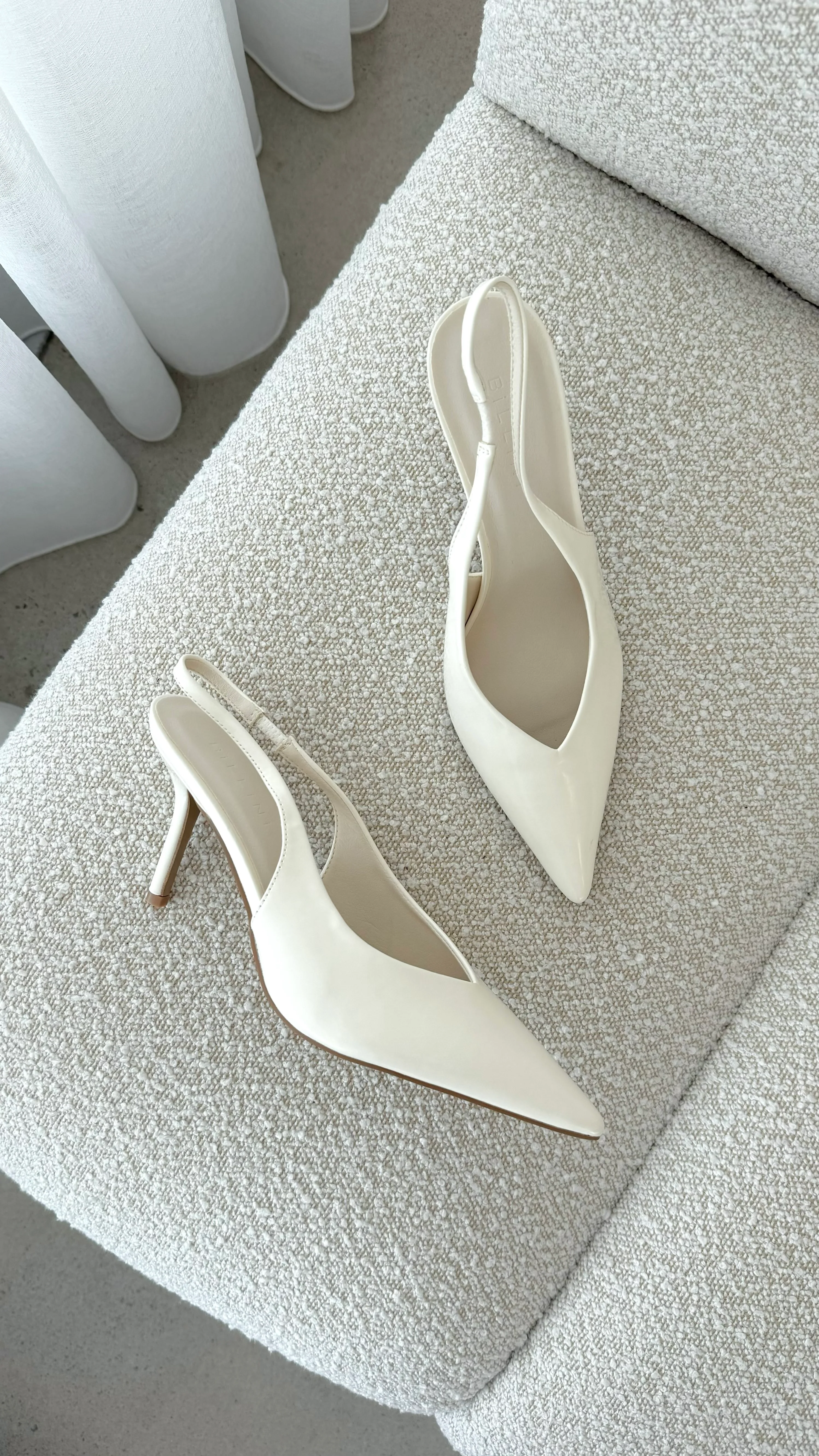 Kendra Heel - White Shine