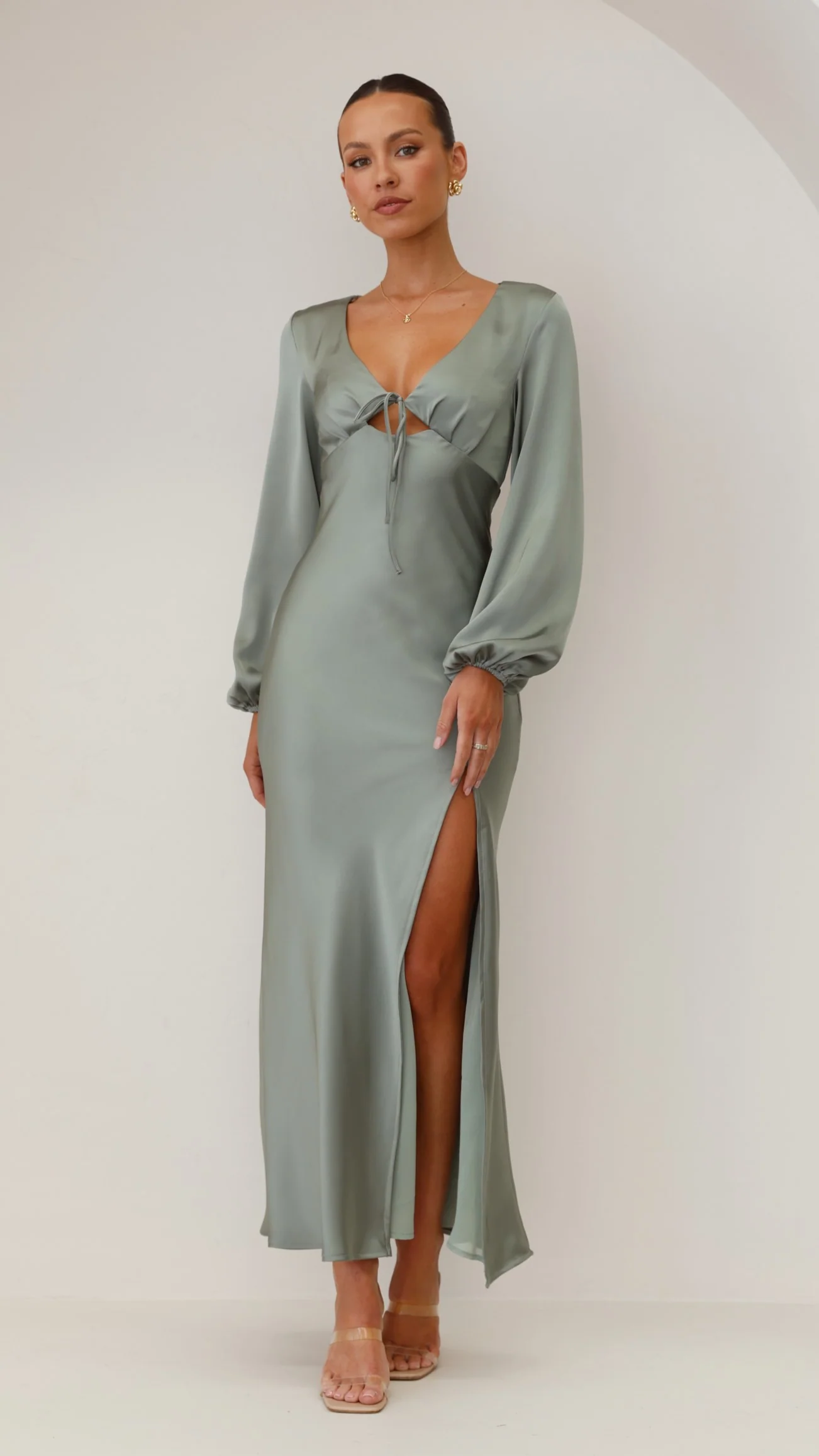 Brigitte Maxi Dress - Green