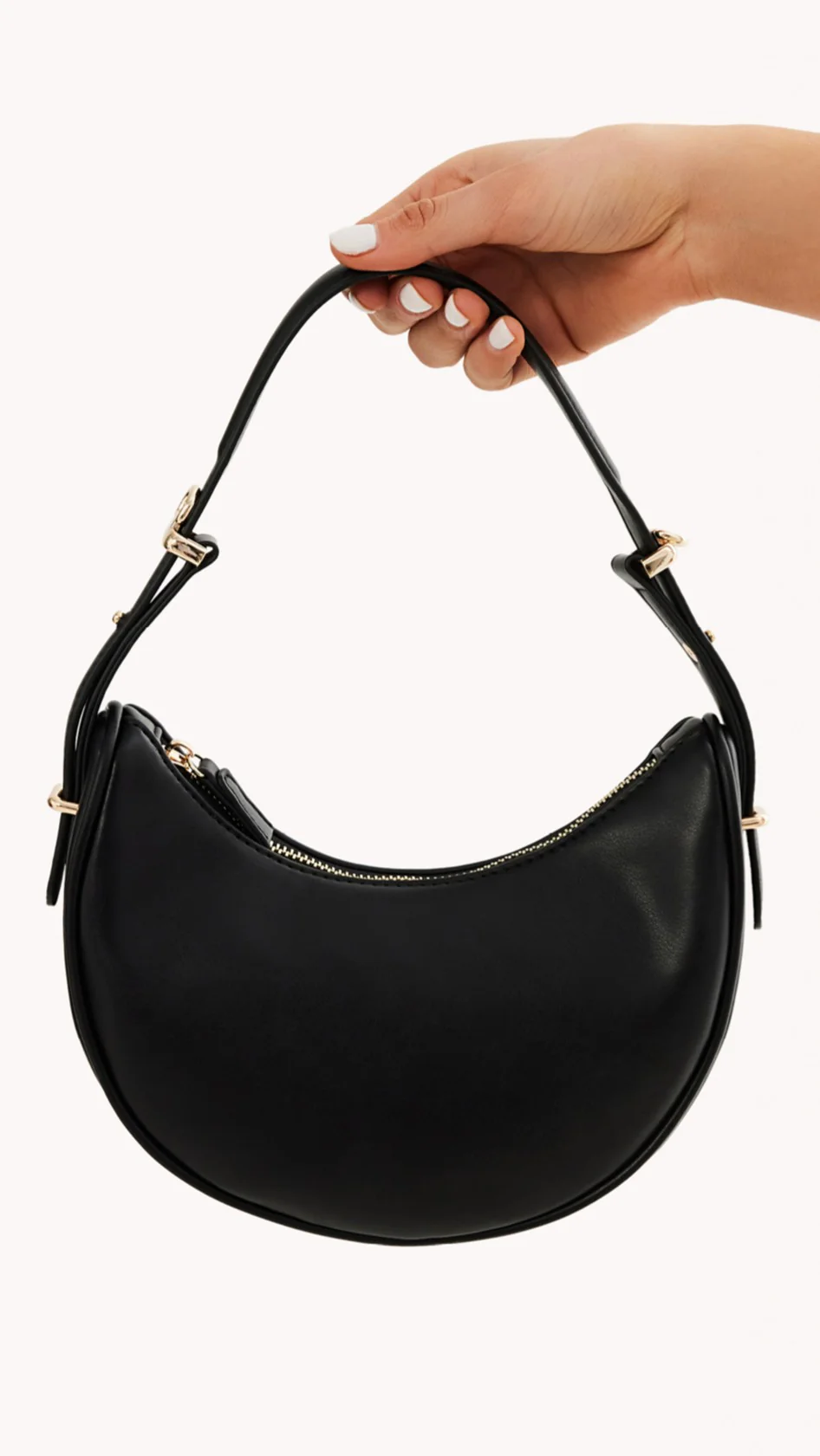 Halo Shoulder Bag - Black