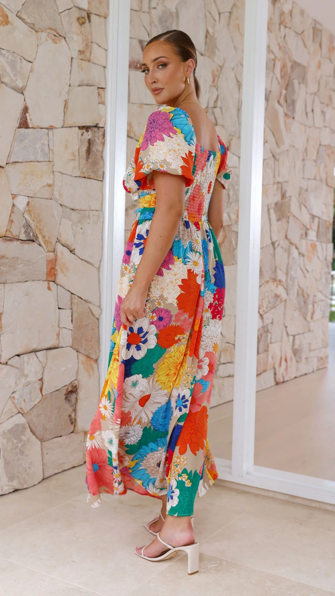 Baker Maxi Dress - Multi Floral