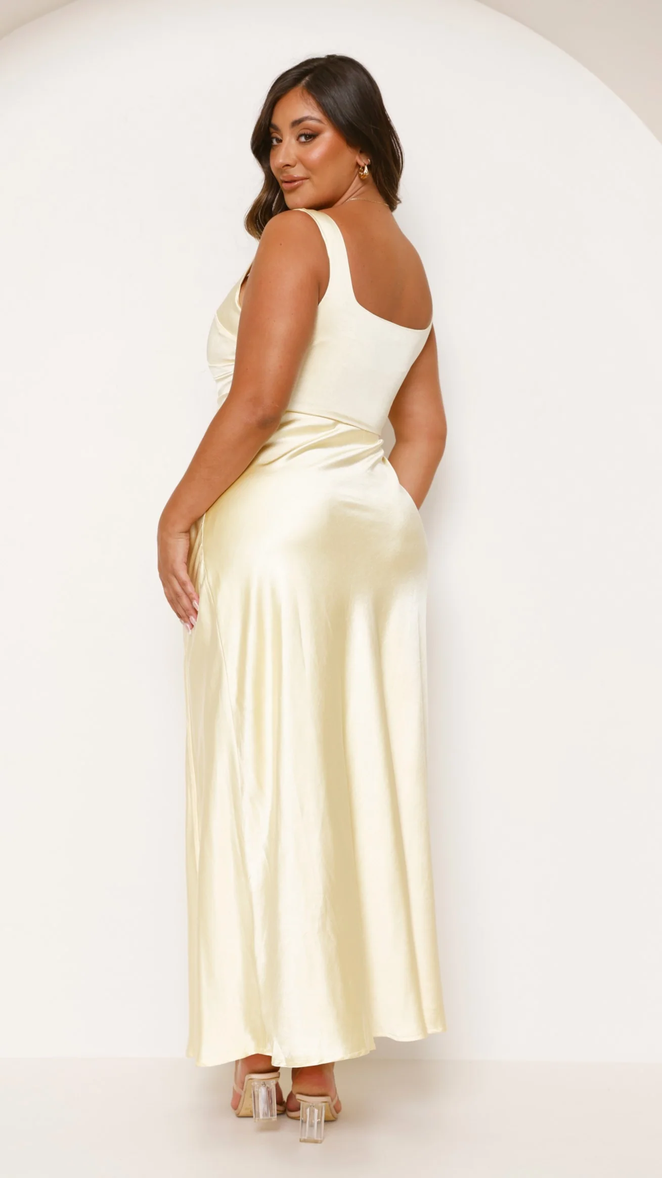 Alaria Maxi Dress - Yellow