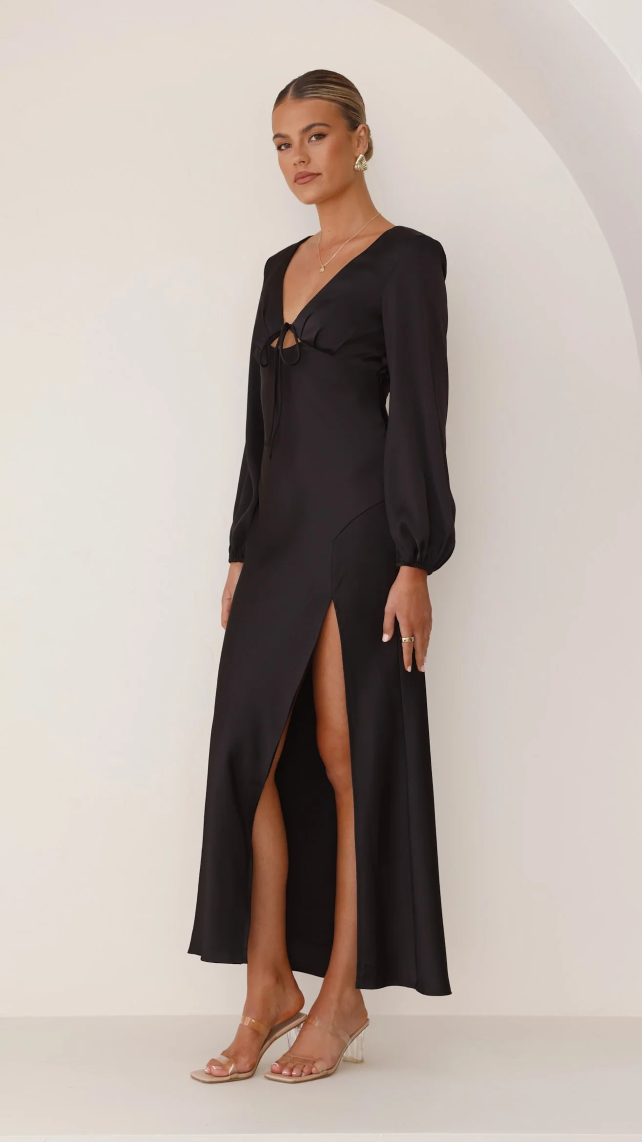 Brigitte Maxi Dress - Black