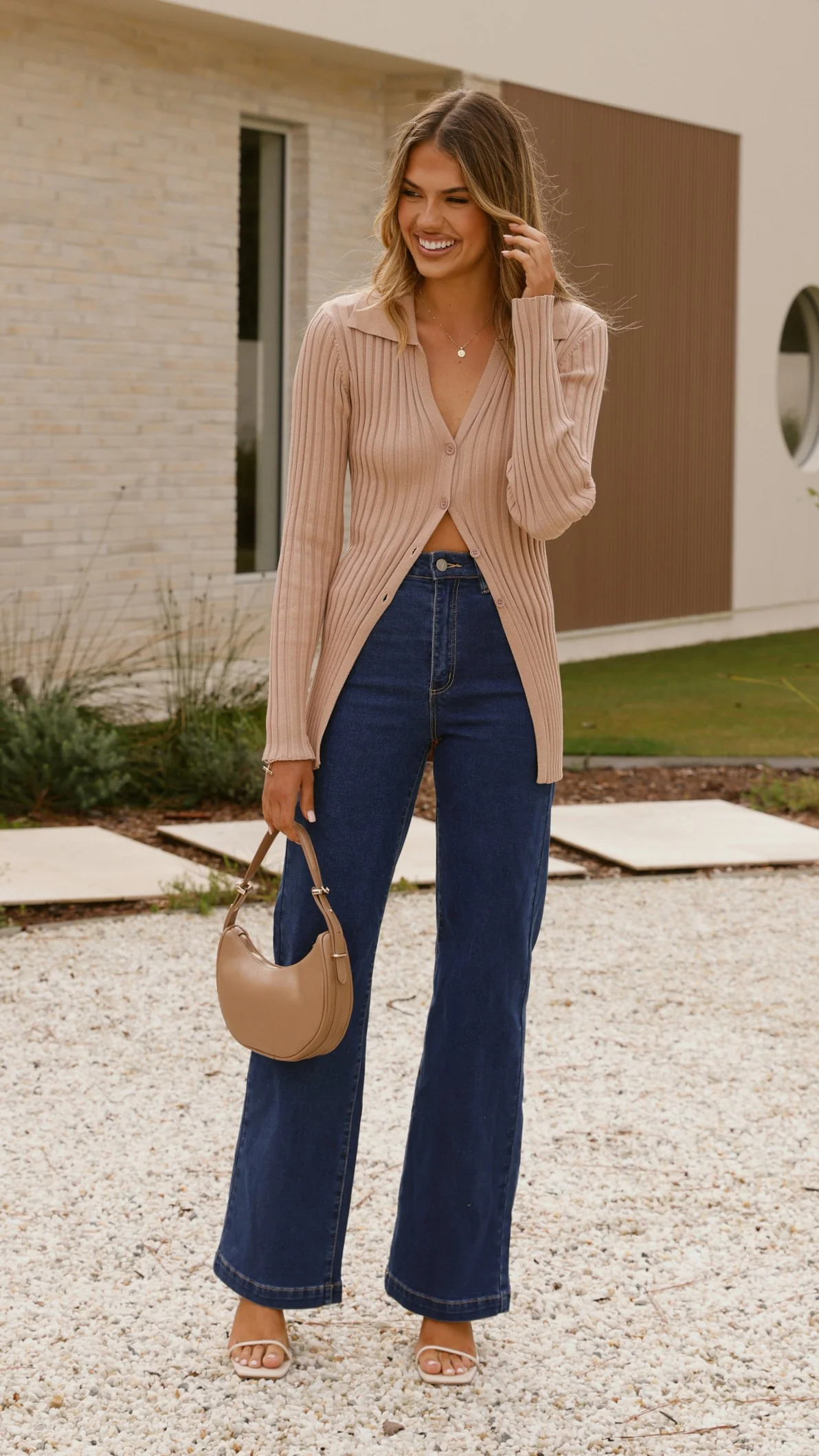 Darcy Knit Top - Mocha